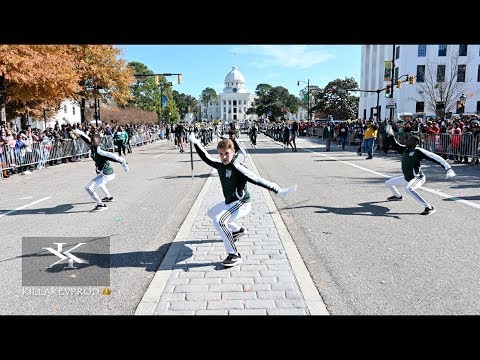 Jefferson Davis High School Marching In the Turkey Day Classic Parade