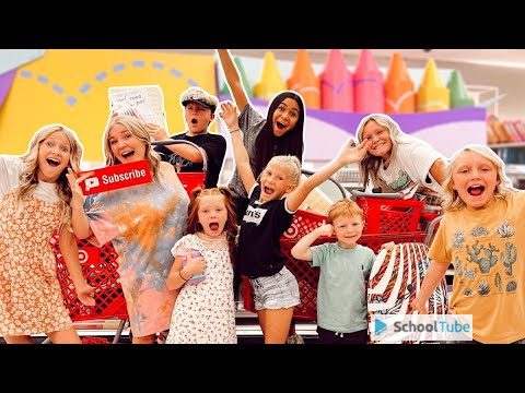 School Supplies for 10 kids! | Back To School 2021! | School Sho