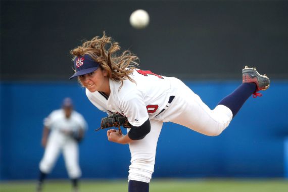 Can Lauren Boden (USA) Break The Fastest Baseball Pitch by a Female Record?