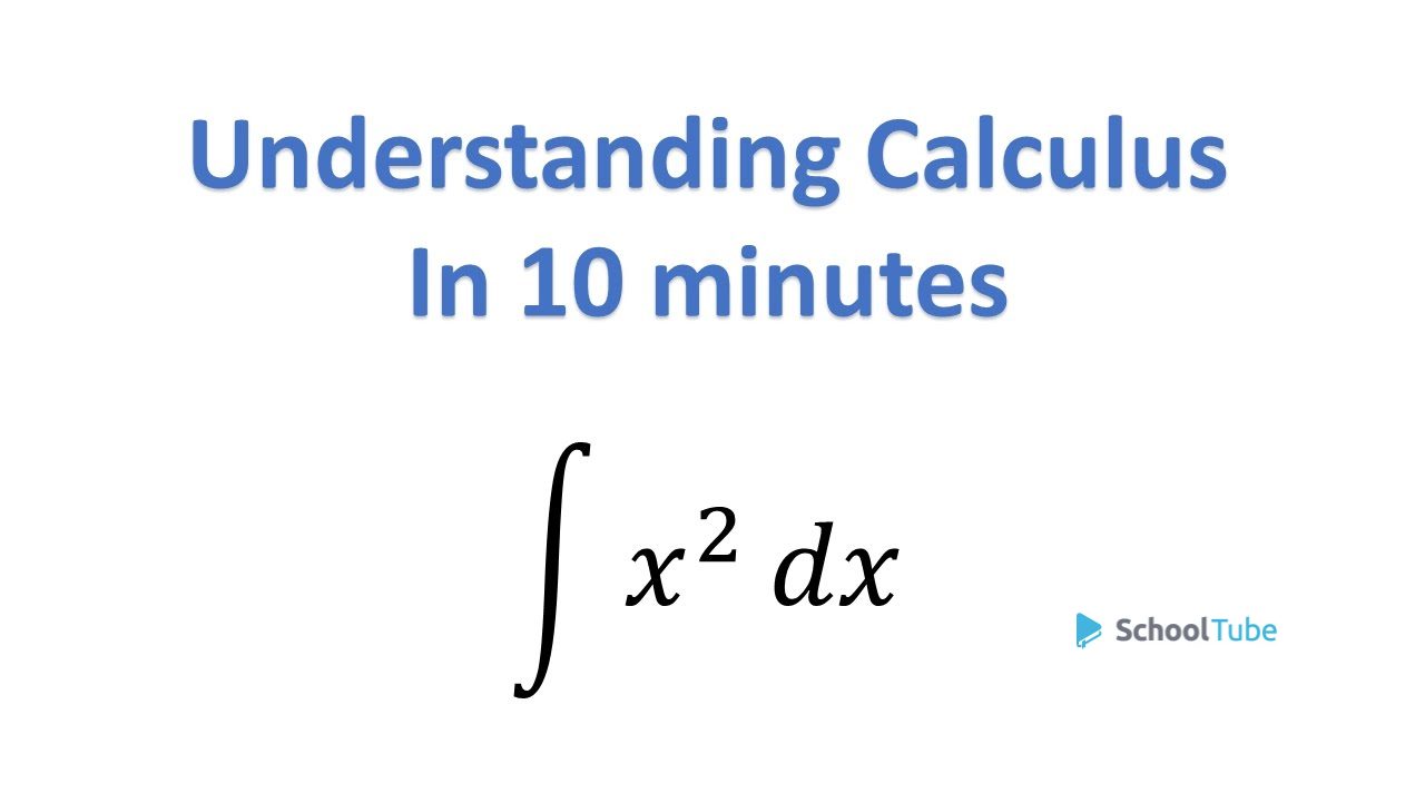 Understand Calculus in 10 Minutes