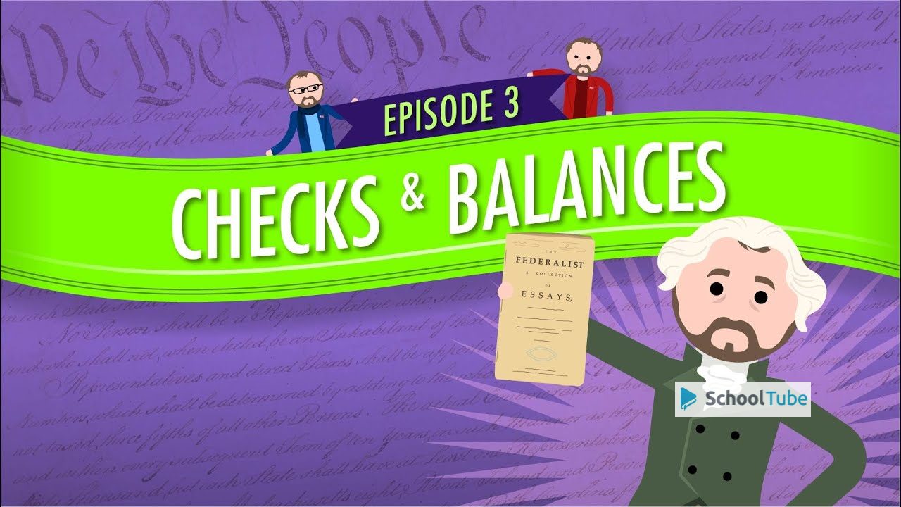 Separation of Powers and Checks and Balances