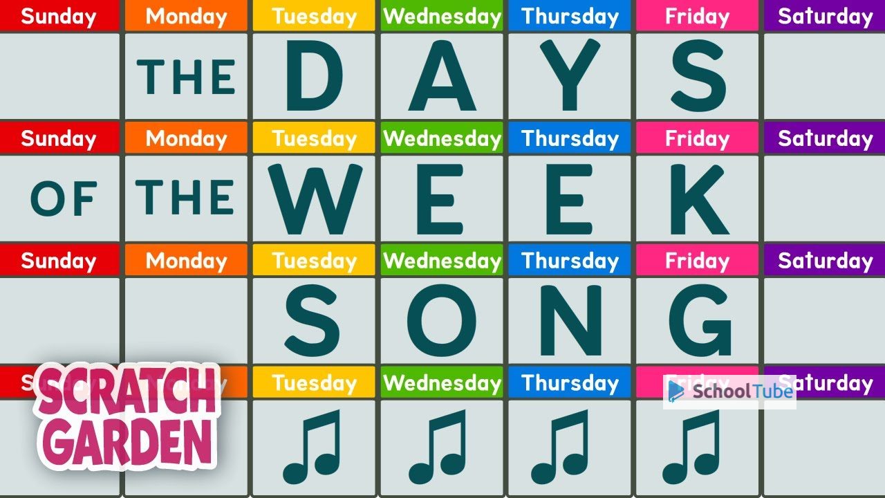 The Days of the Week Song