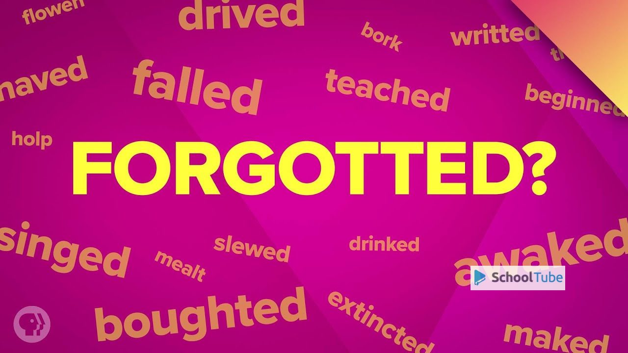 How Some Words Get Forgetted