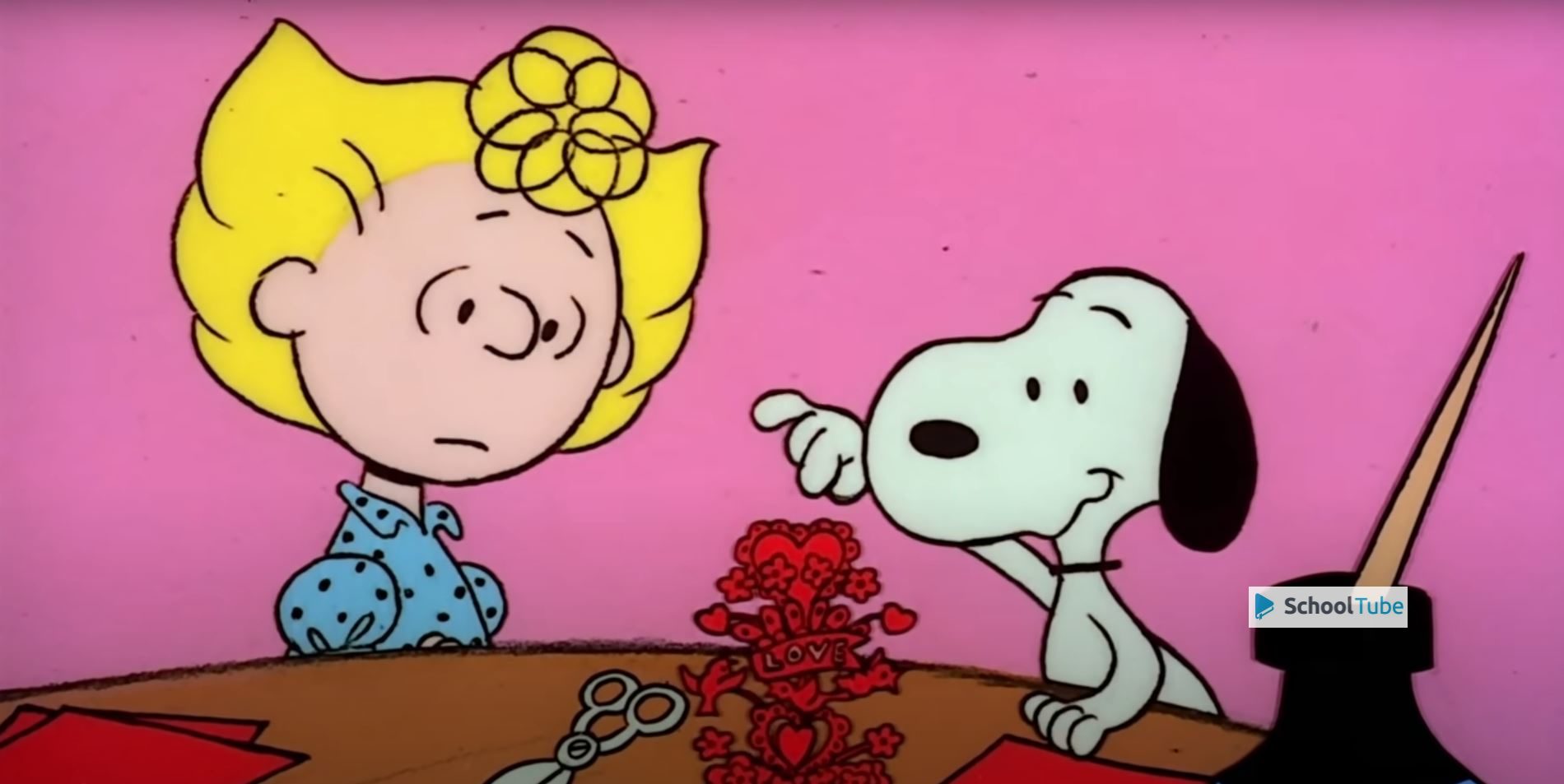 Snoopy | Be My Valentine – A Home Made Valentine