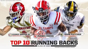 Top 10 Running Backs in the Class of 2023