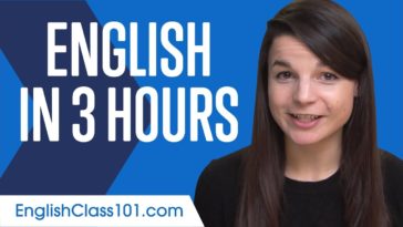 Learn English in 3 Hours
