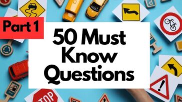 Conquer Your Written Driving Exam: 50 Must-Know Questions and Answers