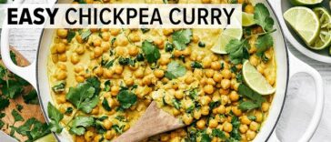 One-Pan Coconut Chickpea Curry: A Vegan Delight