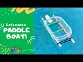 Paddle Boat STEM: Exploring Potential Energy and Boat Propulsion