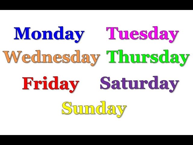 Days of the Week Song for Kids: Learn and Sing! | SchoolTube