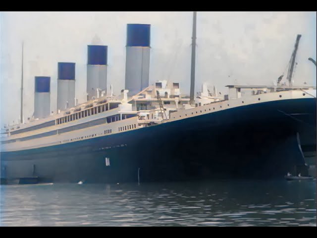 The Titanic: Before and After the Disaster in Color | SchoolTube